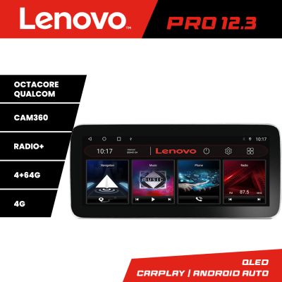 Navigatie Mercedes C 2001-2004 CLK G K-171 Lenovo PRO 4+64 12.3 inch qled android 4G DSP gps internet