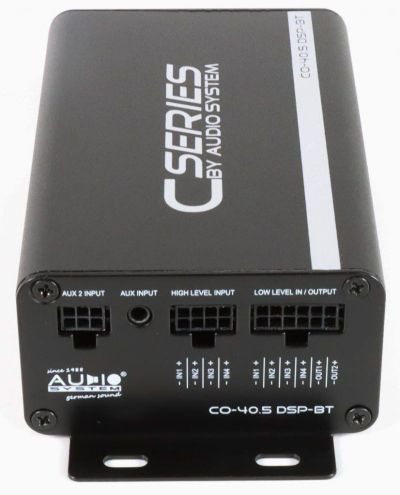 Procesor de sunet Audio System CO-40.5 DSP, 4 x 60, in 2 sau 4 ohm, clasa D, 5 canale amplificate si 2 preamplificate procesor de sunet