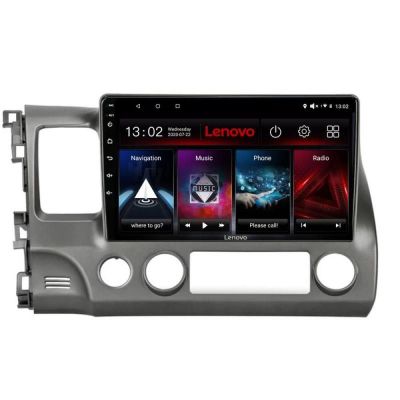 Navigatie Honda Civic Sedan Lenovo Kit-044 8 core QLED 2K 8+256 360 Android Waze USB Navigatie Internet Youtube Radio