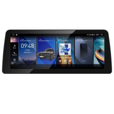 Navigatie BMW Seria 5 F10 NBT 2014-2016 Lenovo Brillante ecran de 12.3" 4G 8+128 1920x720 LED 360 Android GPS