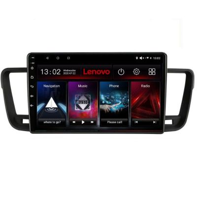 Navigatie Peugeot 508 Lenovo Kit-5637 8 core 6+128 GB Android Waze USB Navigatie Internet Youtube Radio