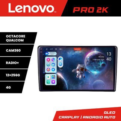 Navigatie Hyundai I40 Android radio gps internet 8 core QLED 2K 12+256 360 Lenovo