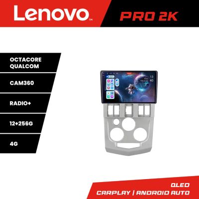 Navigatie Dacia Logan 1 2003-2010 Lenovo Kit-logan 8 core QLED 2K 12+256 360 Android Waze USB Navigatie Internet Youtube Radio