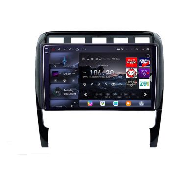 Navigatie Porsche Cayenne 2002-2011 Edotec Kit-443 8 core QLED 2K 16+512GB 360 Android Waze USB Navigatie Internet Youtube Radio