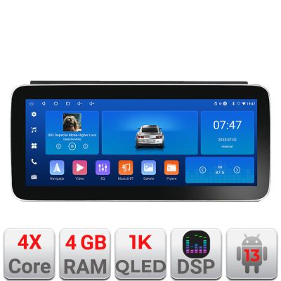 Navigatie Seat Arona Edotec 4+64 12.3 inch Incell 1K android Wifi 5Ghz gps internet
