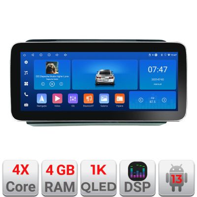 Navigatie VW PQB K-vw Edotec 4+64 12.3 inch Incell 1K android Wifi 5Ghz gps internet