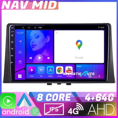 Navigatie Citroen Berlingo 2019-2021 Octa Core EDOTEC-LITE Android Ecran 720P Octa Core 4+64 Carplay  Android auto v2