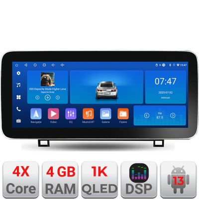 Navigatie Toyota Tundra 2007-2013 Edotec 4+64 12.3 inch Incell 1K android Wifi 5Ghz gps internet S