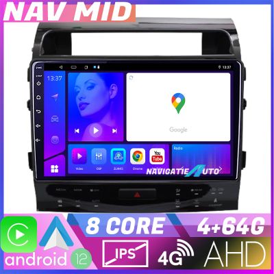 Navigatie Toyota Land Cruiser V8 L200 2009-2020 Octa Core EDOTEC-LITE Android Ecran 720P Octa Core 4+64 Carplay  Android auto