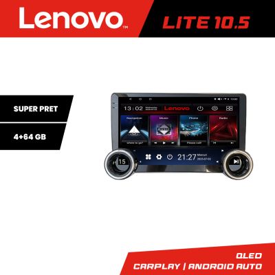 Navigatie Fiat 500 2015-2021 Lenovo  8 core 4+64 10.5 inch Incell 1K android Wifi 5Ghz gps internet