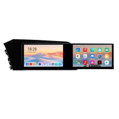 Navigatie Hyundai Elantra 2021- Kit-elantra2021 Edotec 2 ecrane  8 core 4+128 21.6 inch Incell android Wifi 5Ghz gps internet