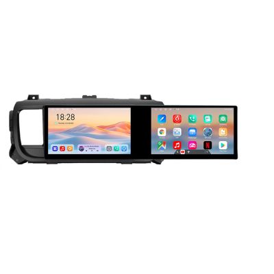 Navigatie Citroen Jumpy Toyota ace Peugeot Traveller Kit-jumpy16 Edotec 2 ecrane  8 core 4+128 21.6 inch Incell android Wifi 5Ghz gps internet v2