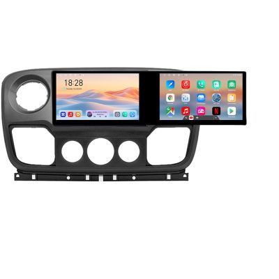 Navigatie Opel Movano, Renault Master 2010-2021  Edotec 2 ecrane  8 core 4+128 21.6 inch Incell android Wifi 5Ghz gps internet v1