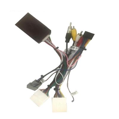 Cablaj conectare Kit Instalare navigatie de 9 inchi Nissan Qashqai 2020 retine comenzi volan, amplificator si camera