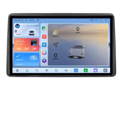 Navigatie Dacia Duster 2018- C-199 Android 8 Core 2.2 Ghz 8+128 Qled 1K ADAS 4G LTE GPS 360 KIT-199+EDT-E410V3