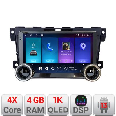 Navigatie Mazda CX-7 2006-2012 Edotec 4+64 10.5 inch Incell 1K android Wifi 5Ghz gps internet