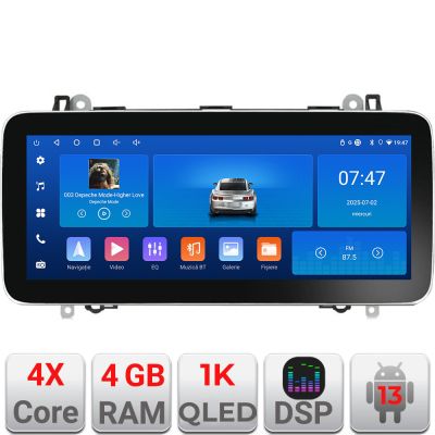 Navigatie Mercedes VW Edotec 4+64 12.3 inch Incell 1K android Wifi 5Ghz gps internet