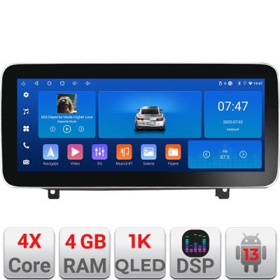 Navigatie Peugeot 407 2004-2011 Edotec 4+64 12.3 inch Incell 1K android Wifi 5Ghz gps internet
