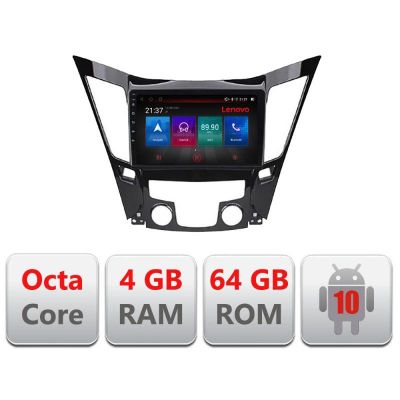 Navigatie Hyundai Sonata 2011-2015 E-259 Octa Core cu Android Radio Bluetooth Internet GPS WIFI DSP 4+64GB 4G RESIGILAT