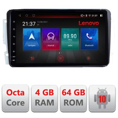 Navigatie Mercedes C 2001-2004 CLK G E-171 Octa Core cu Android Radio Bluetooth Internet GPS WIFI DSP 4+64GB 4G RESIGILAT