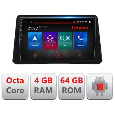 Navigatie Opel Mokka 2012-2016 E-MOKKA1 Octa Core cu Android Radio Bluetooth Internet GPS WIFI DSP 4+64GB 4G RESIGILAT