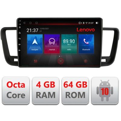 Navigatie Peugeot 508 E-5637 Octa Core cu Android Radio Bluetooth Internet GPS WIFI DSP 4+64GB 4G RESIGILAT