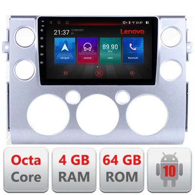 Navigatie Toyota FJ Cruiser 2006-2020 Android radio gps internet Octa Core 4+64 LTE Kit-fj-cruiser+EDT-E509-PRO RESIGILAT