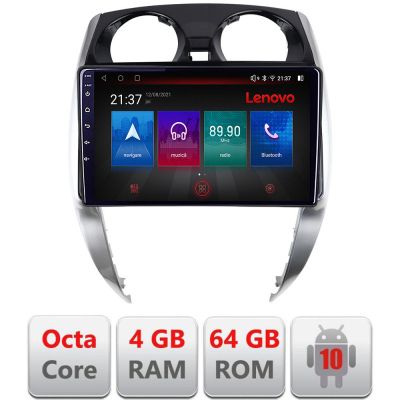 Navigatie Nisan Note 2012-2019 Android radio gps internet Octa Core 4+64 LTE KIT-note-2012+EDT-E510-PRO RESIGILAT