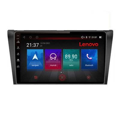 Navigatie Mazda 3 2009-2014 E-034 Octa Core cu Android Radio Bluetooth Internet GPS WIFI DSP 4+64GB 4G RESIGILAT