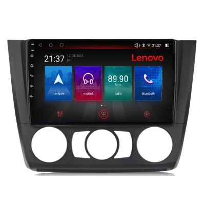 Navigatie BMW Seria 1 E87 2007-2011 clima manuala E-bmw117-manual Octa Core cu Android Radio Bluetooth Internet GPS WI RESIGILAT
