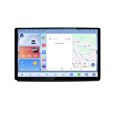 Navigatie dedicata Fiat ducato 2006- N-DUCATO Edonav ecran 13" 1K 4+64 Android Waze USB Navigatie 4G 360 Toslink Youtube Radio V1