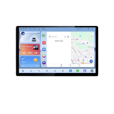 Navigatie dedicata Citroen Berlingo 2019- N-berlingo18 Edonav ecran 13" 1K 4+64 Android Waze USB Navigatie 4G 360 Toslink  V3