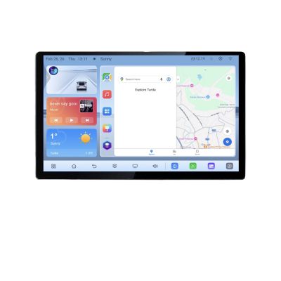 Navigatie dedicata Toyota Corolla/Auris 2018- N-388 Edonav ecran 13" 1K 4+64 Android Waze USB Navigatie 4G 360 Toslink Youtube