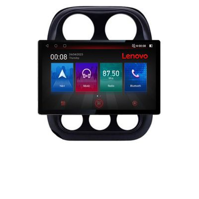 Navigatie Jeep Compass 2010-2016 Manual K-2500 Lenovo PRO 4+64 13 inch 2K android 4G DSP gps internet 32