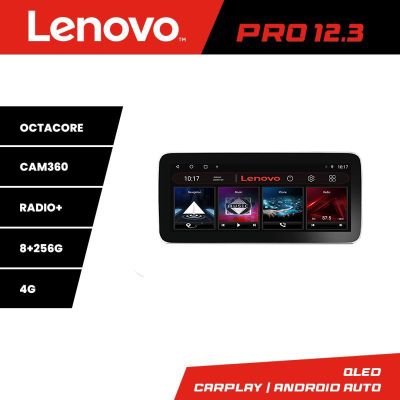 Navigatie Hummer H2 2008-2009 Lenovo PRO 8+256 12.3 inch qled android 4G DSP gps internet  8Core v3