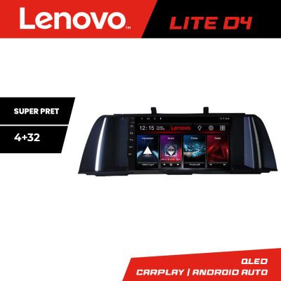 Navigatie Seria 5 F10 2010-2012 CIC 4+32 GB Android Waze USB Navigatie Internet Youtube Radio Lenovo
