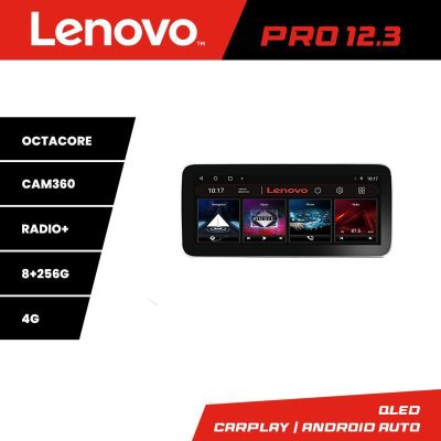 Navigatie Ford Transit 2019- varianta cu radio cd simplu Lenovo PRO 8+256 12.3 inch qled android 4G DSP gps internet  Kit-transit-2019-a