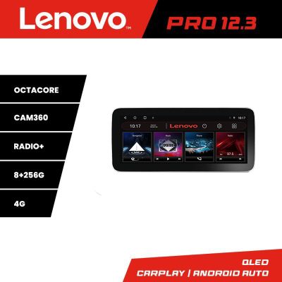 Navigatie Seat Ibiza 2008-2014 K-246 Lenovo PRO 8+256 12.3 inch qled android 4G DSP gps internet  C