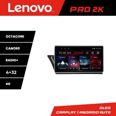 Navigatie Audi Q5 2008-2016 NON-MMI Lenovo Kit-Q5 8 core QLED 2K 4+32 360 Android Waze USB Navigatie Internet Youtube Radio