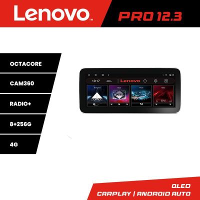 Navigatie VW PASSAT 2015- K-518 Lenovo PRO 8+256 12.3 inch qled android 4G DSP gps internet  8Core