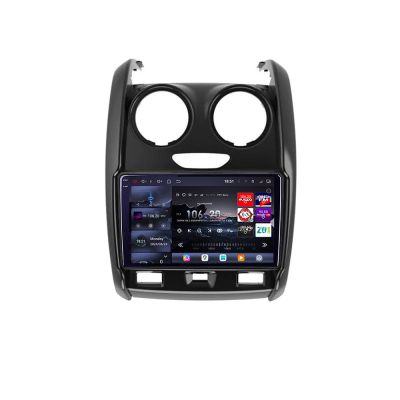 Navigatie Dacia Duster 2012-2019 Edotec Kit-157 8 core QLED 2K 16+512GB 360 Android Waze USB Navigatie Internet Youtube Radio