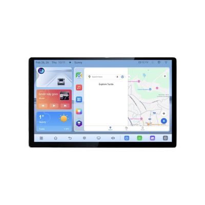 Navigatie dedicata Seat Ibiza 2017- N-IBZ Edonav ecran 13" 1K 4+64 Android Waze USB Navigatie 4G 360 Toslink Youtube Radio KIT