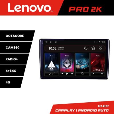 Navigatie Ford Transit 2019- varianta cu ecran de fabrica Android radio gps internet 8 core QLED 2K 4+64 360 Lenovo