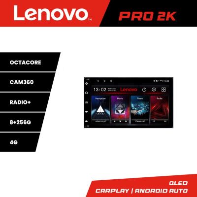 Navigatie Toyota Auris 2007-2013 Lenovo Kit-auris-2013 8 core QLED 2K 8+256 360 Android Waze USB Navigatie Internet Youtube Radio