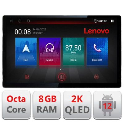 Navigatie Iveco Daily 2007-2014 N-DAILY ecran 13" 2K 8+128 Android Waze USB Navigatie 4G 360 Toslink Youtube Ra