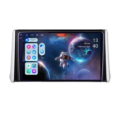 Navigatie Toyota RAV4 2018 8 core QLED 2K 12+256 360 Android Waze USB Navigatie Internet Youtube Radio Lenovo