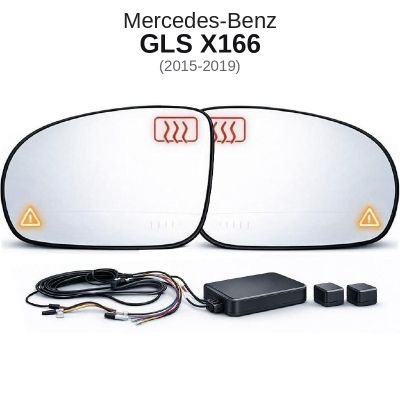 Senzor unghi mort Mercedes Benz GLS X166 2015-2019 — oglindă dedicată
