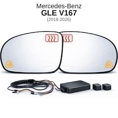 Senzor unghi mort Mercedes Benz GLE V167 2018-2026 — oglindă dedicată