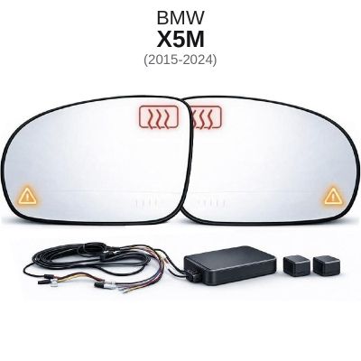 Senzor unghi mort BMW X5M 2015-2024 — oglindă dedicată