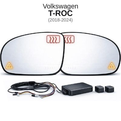 Senzor unghi mort Volkswagen T-ROC 2018-2024 — oglindă dedicată
